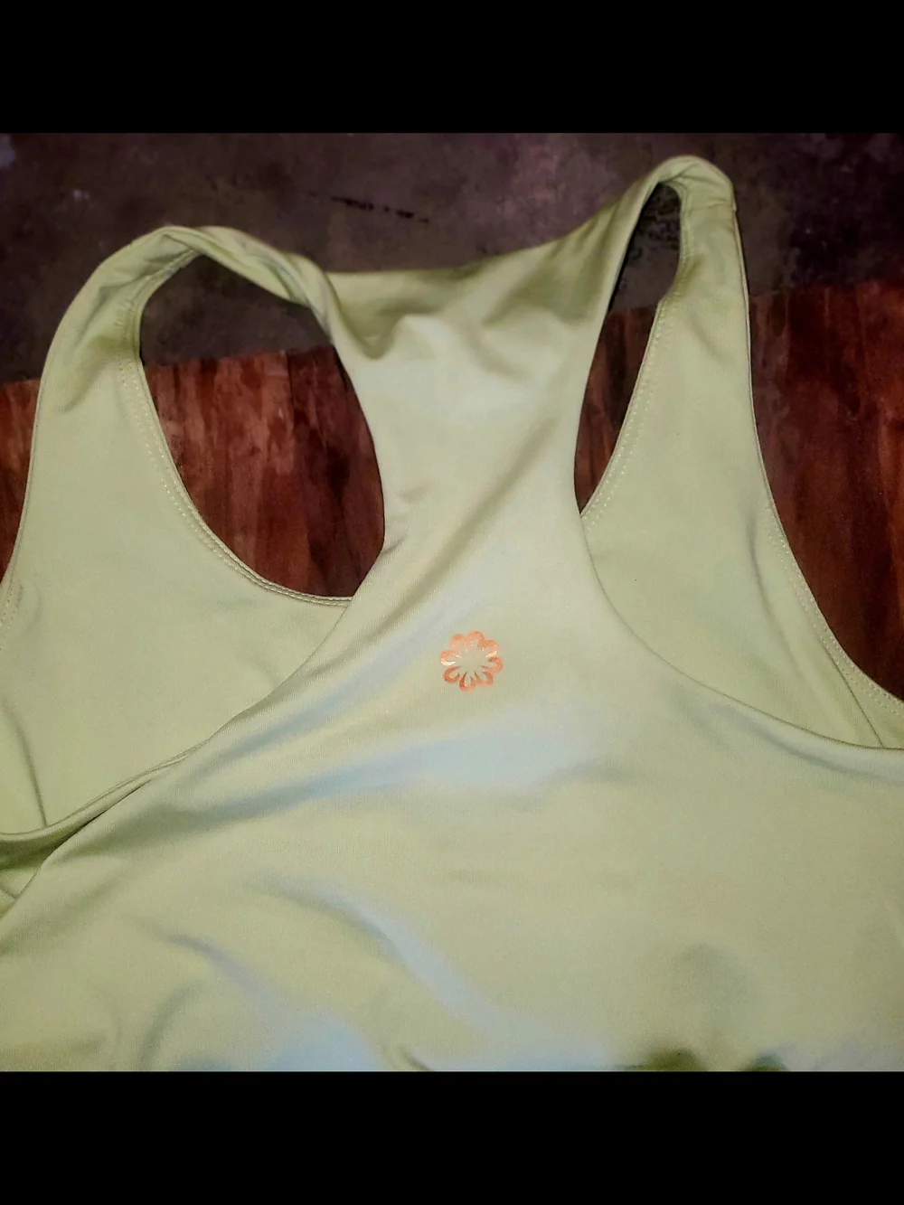 Womens Pro Player Light Green Workout Matching Set- Racer Back Top & Leggings